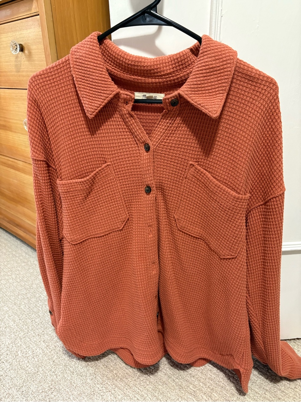 Madewell Waffle Knit Jacket